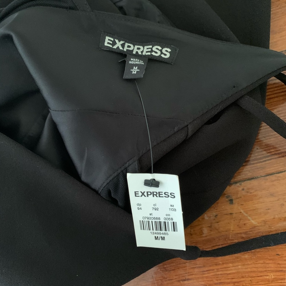 Express Mesh Inset Mini Sheath Dress - Picture 7 of 7